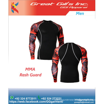 Rash Guard de conception personnalisée, Rash Guard imprimé personnalisé, Rashguards MMA